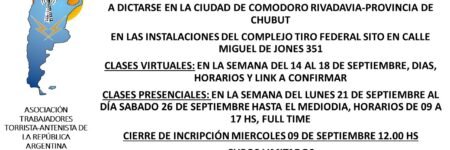 CURSO TORRISTA-ANTENISTA COMODORO RIVADAVIA-CHUBUT